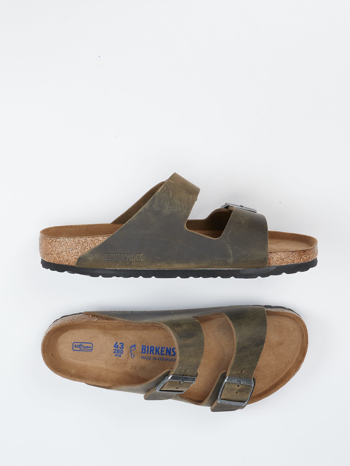 Pantolette Arizona grün 4110629000904