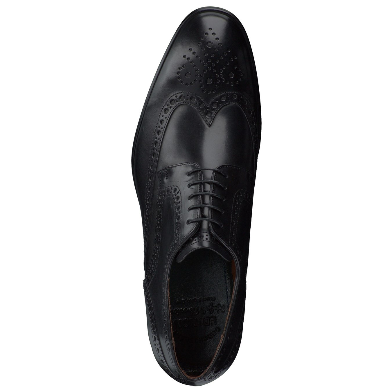 Schnürschuh schwarz 460100921407