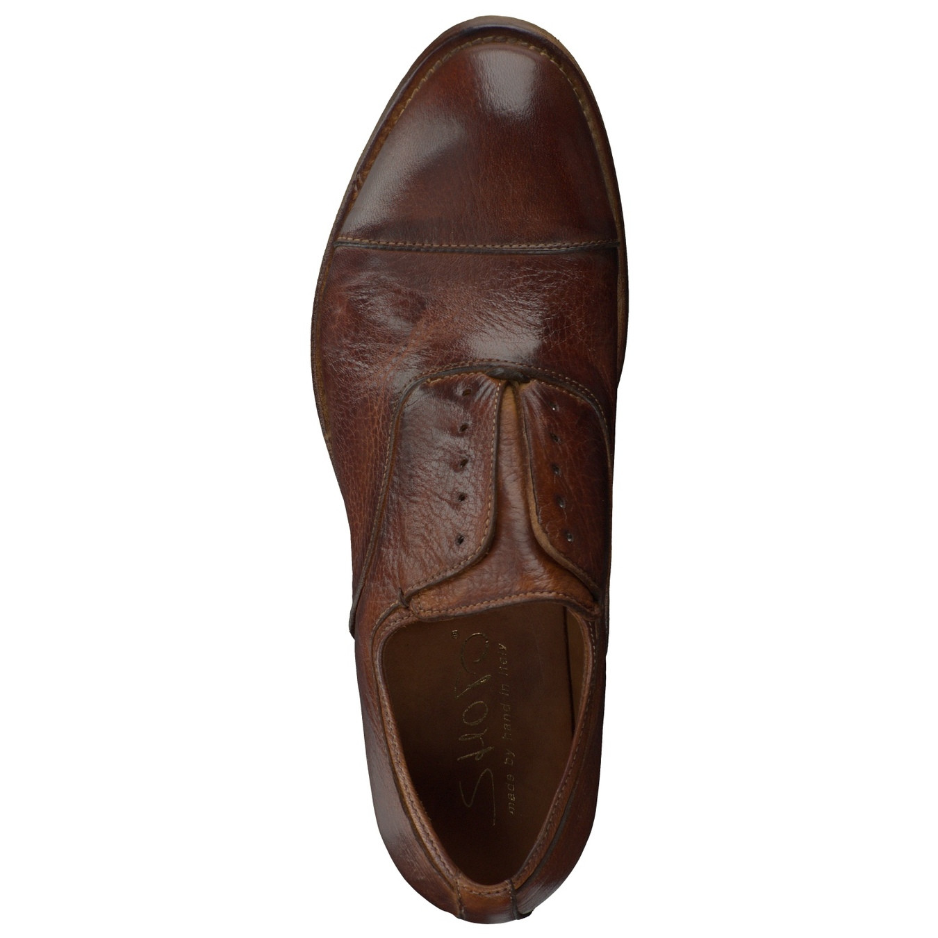 Schnürschuh braun 460122912707