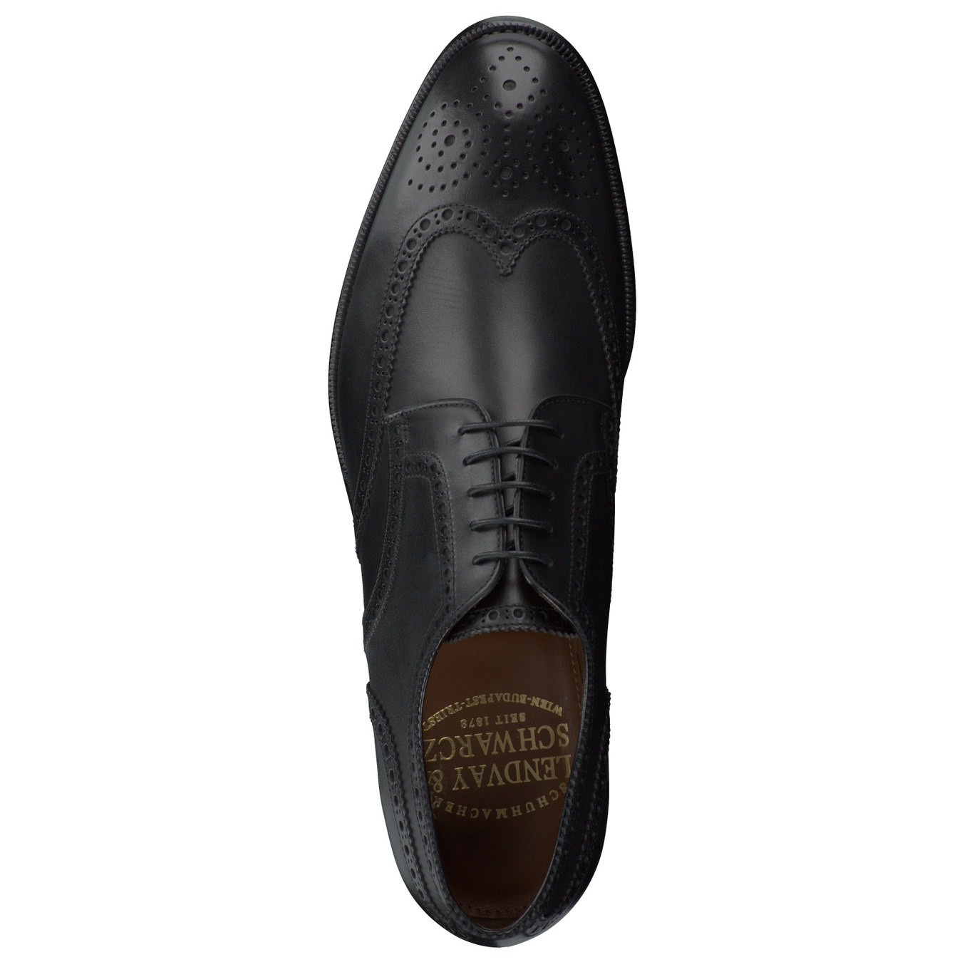 Schnürschuh schwarz 460300901107