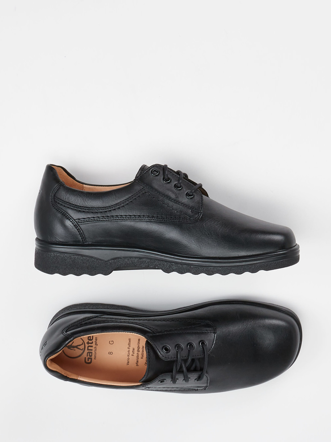 Schnürschuh schwarz 4610009018604