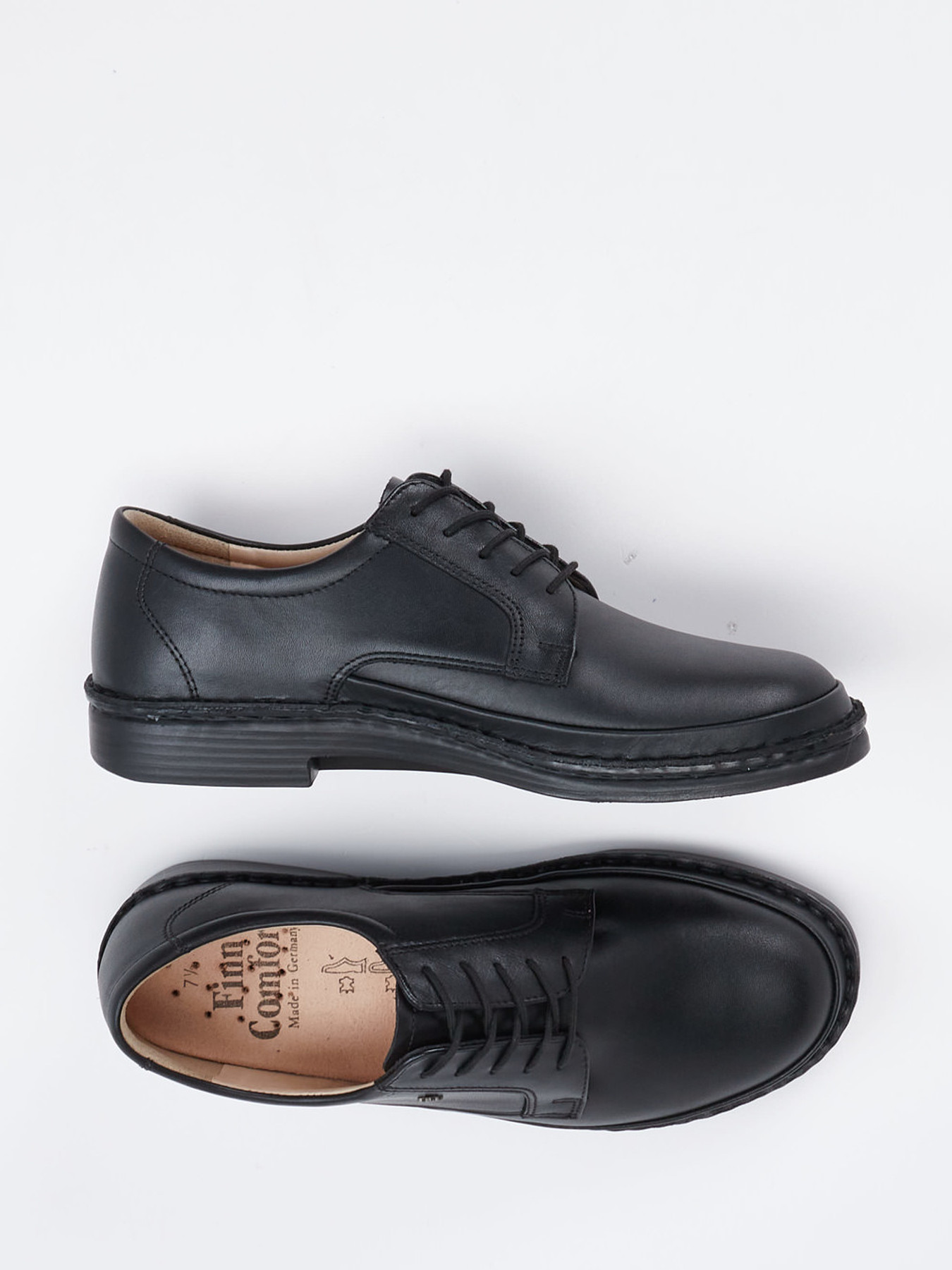 Schnürschuh schwarz 4610009042204