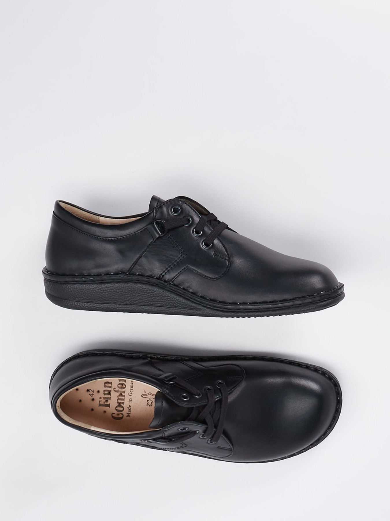 Schnürschuh schwarz 4610009045504