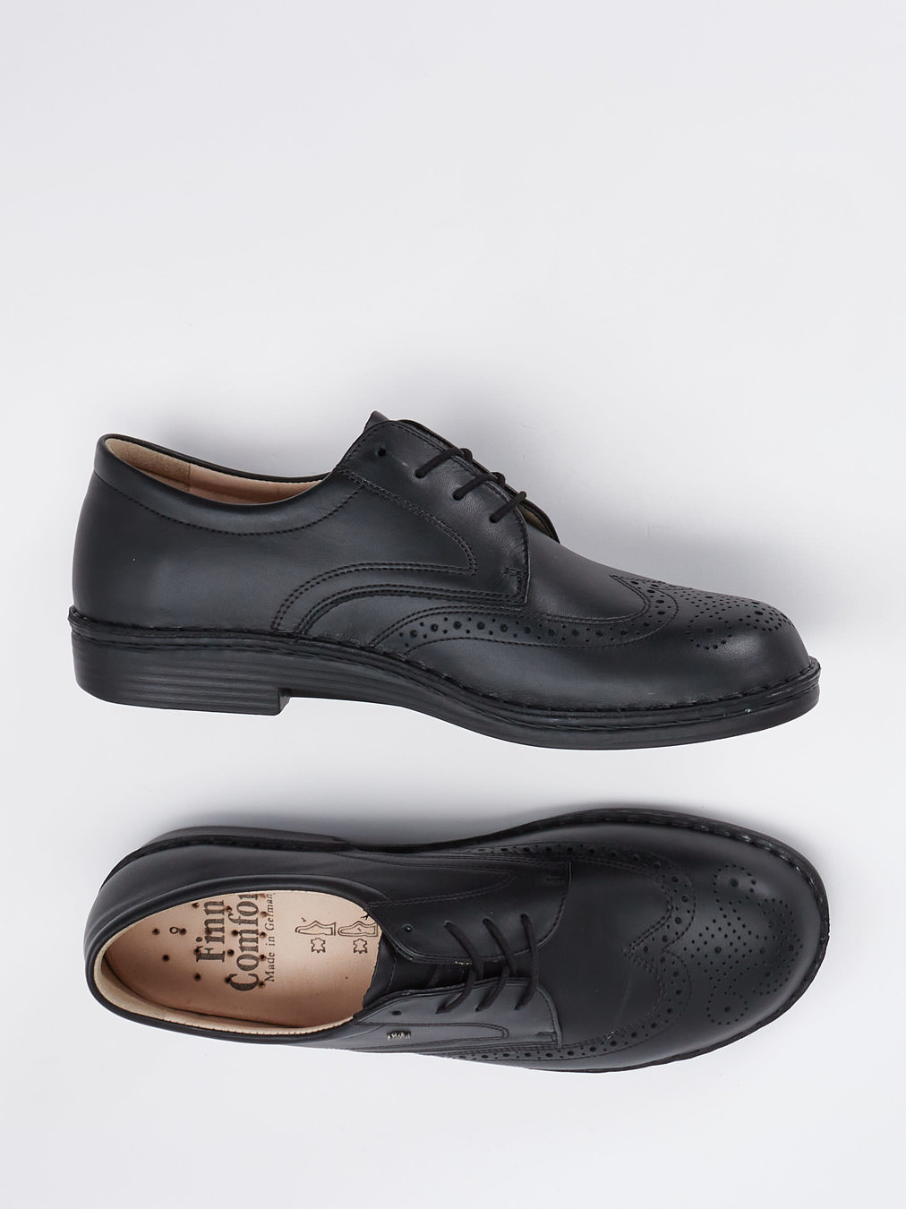 Schnürschuh schwarz 4610009048104