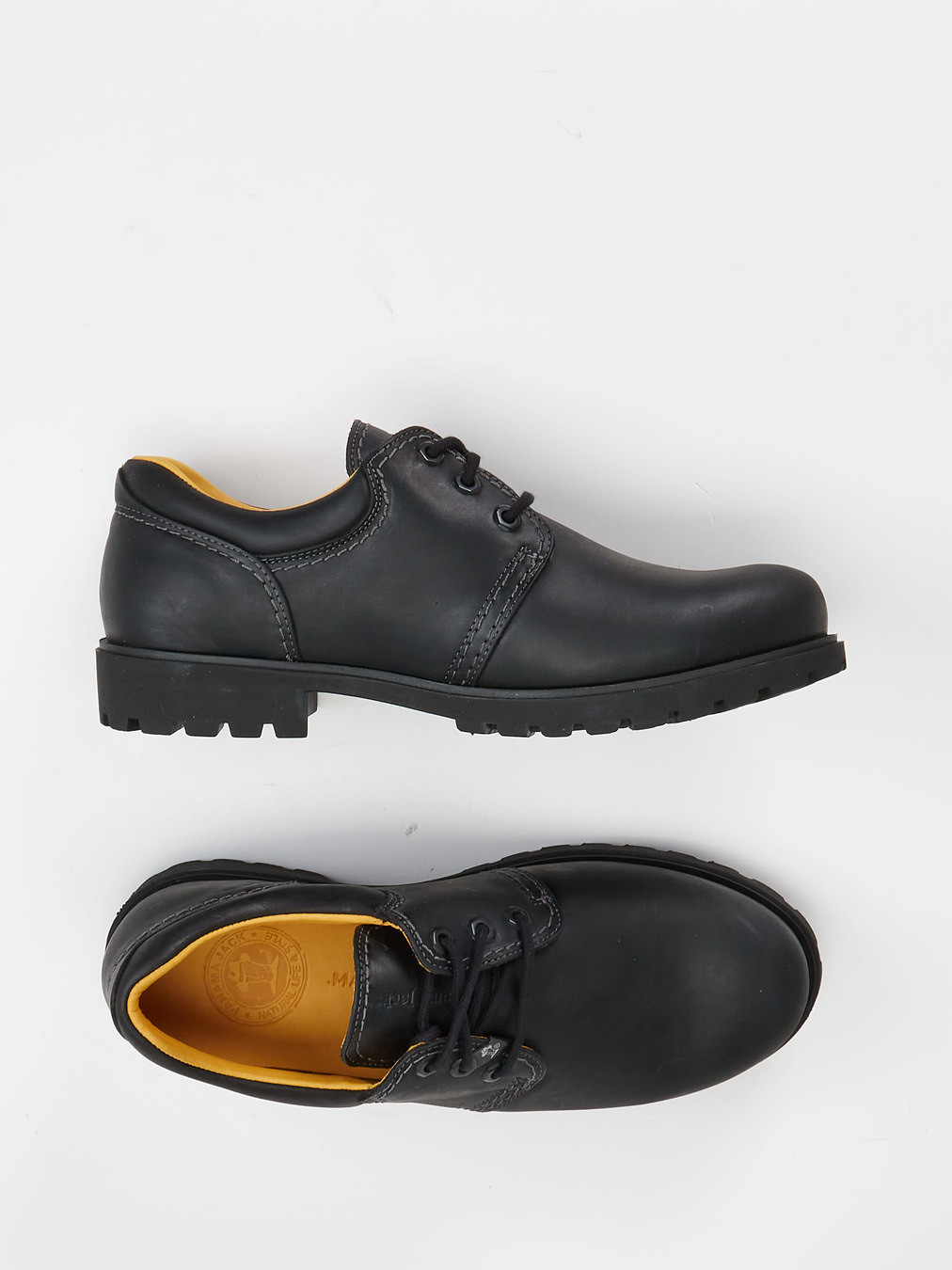 Schnürschuh Panama 02 schwarz 4610009049704