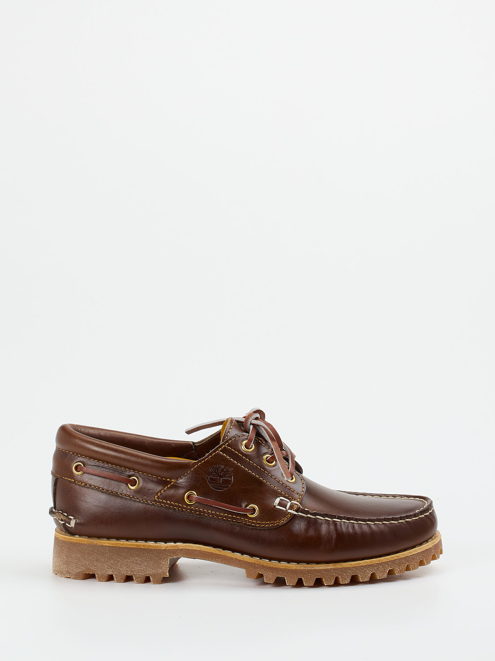 Bootschuh Trad HS 3-Eye Lug braun 4611229000401