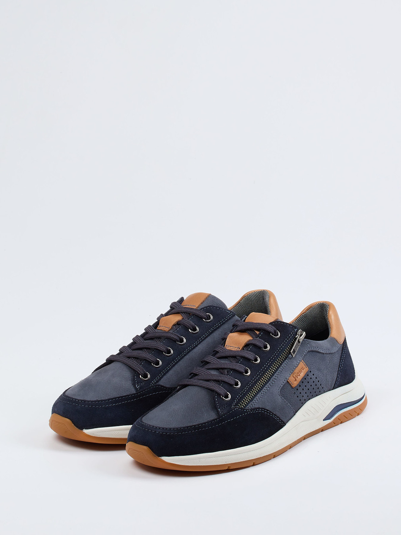 Schnürschuh blau 4651109003102