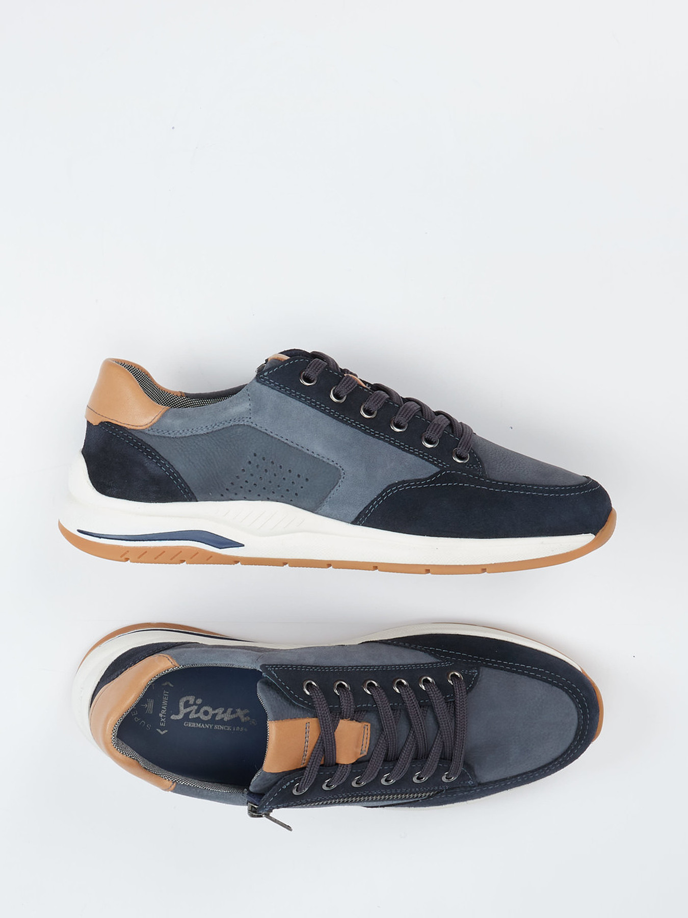 Schnürschuh blau 4651109003104