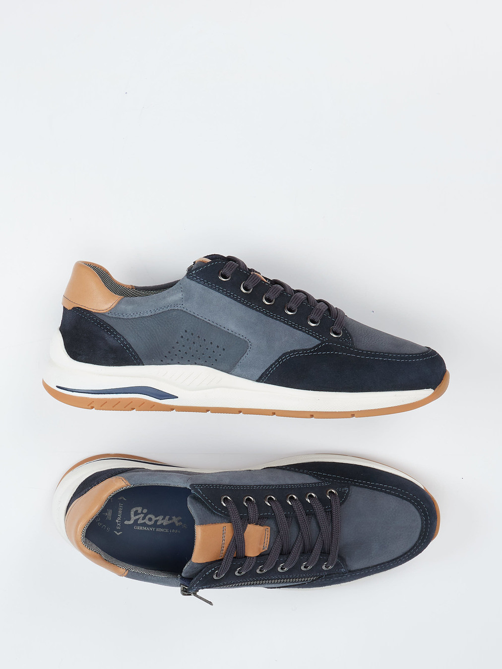 Schnürschuh blau 4651109003104