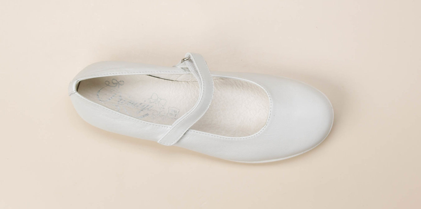 Spangenballerina weiß 6411799004W07