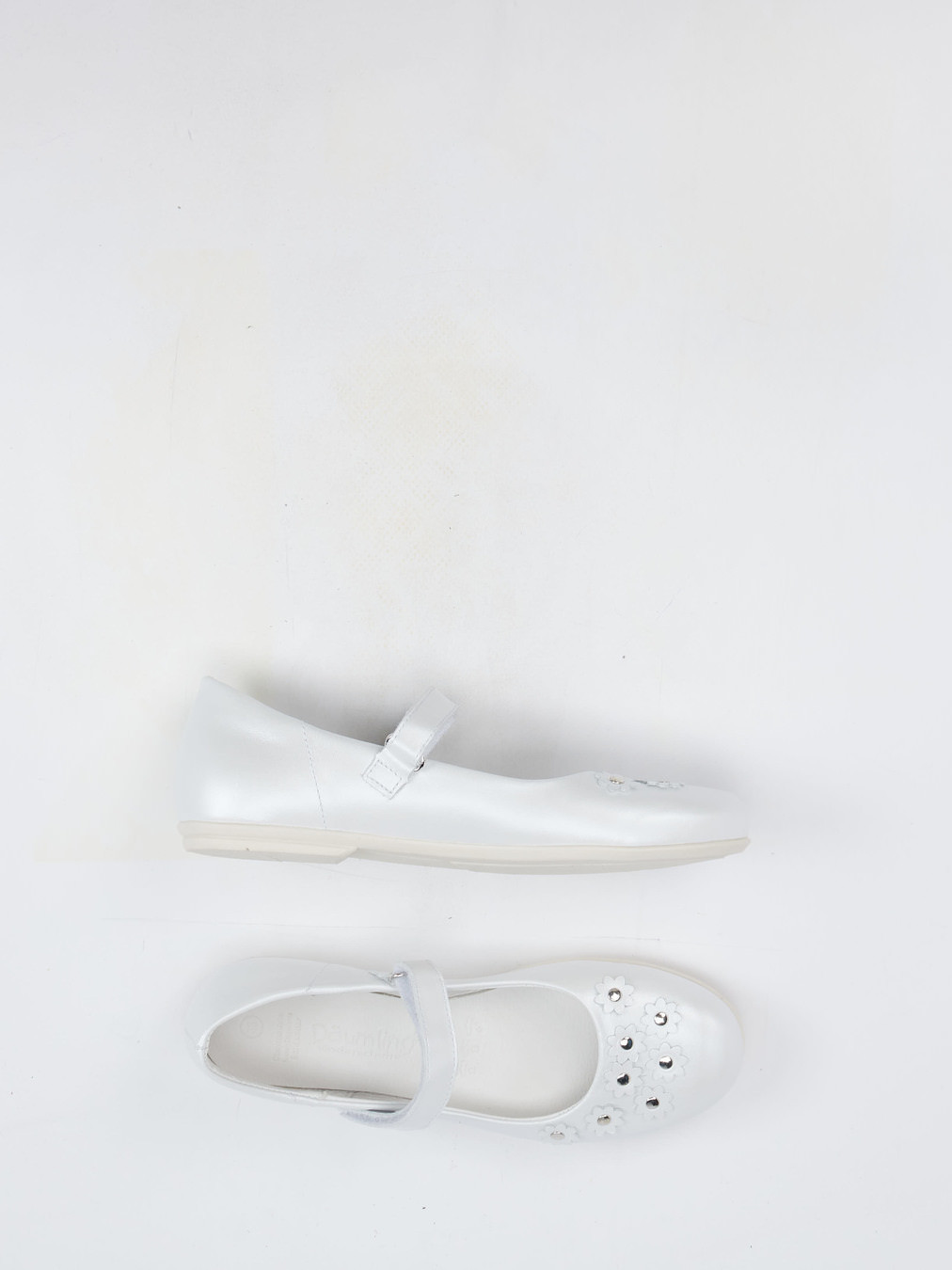 Spangenballerina weiß 6411799001304