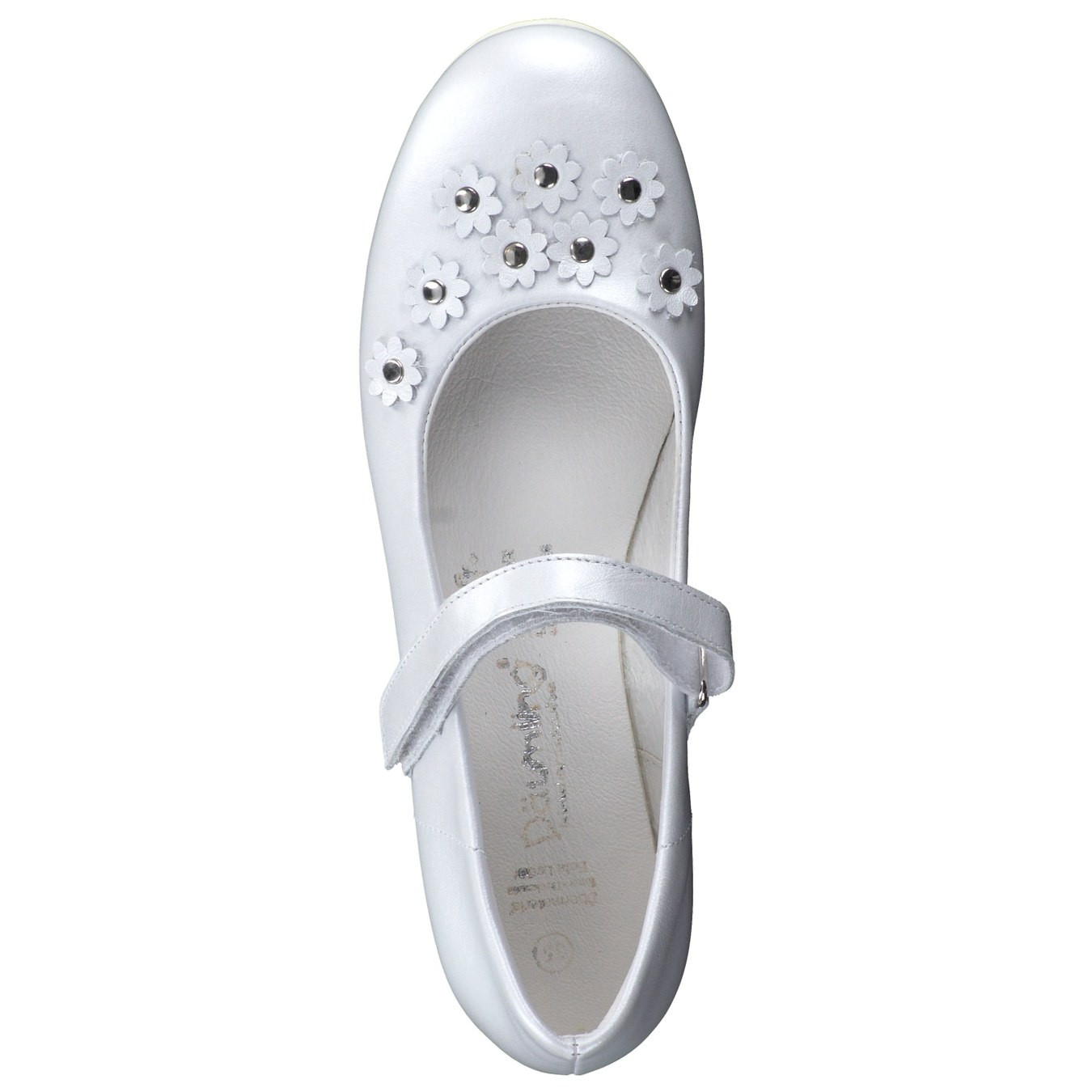 Spangenballerina weiß 6411799001307