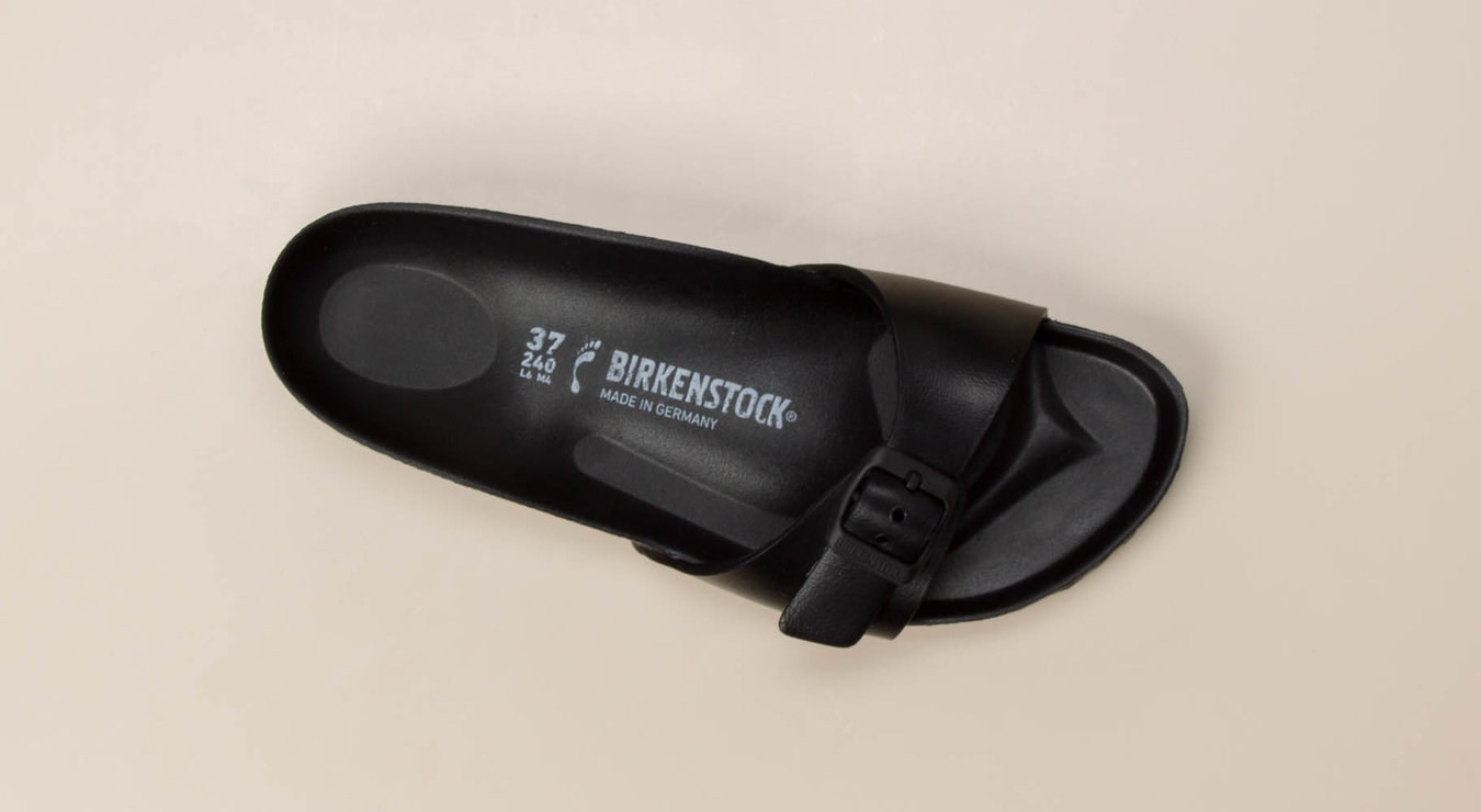 Badepantolette Madrid schwarz 712100900207