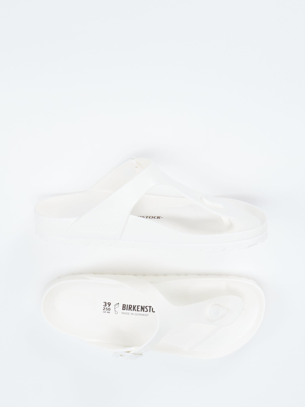 Badepantolette Gizeh weiß 7121799000204