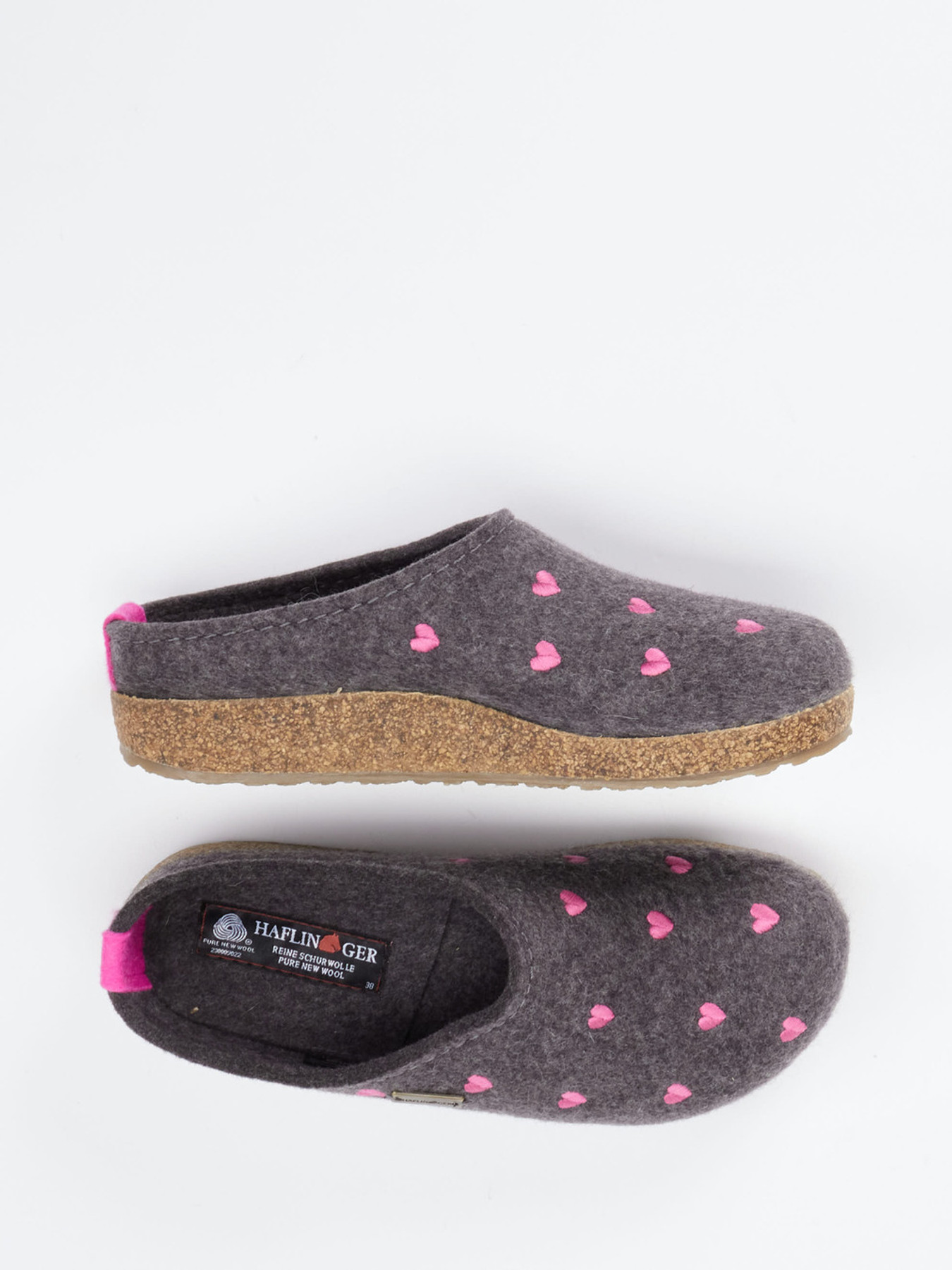 Hausschuh grau 7163405000504