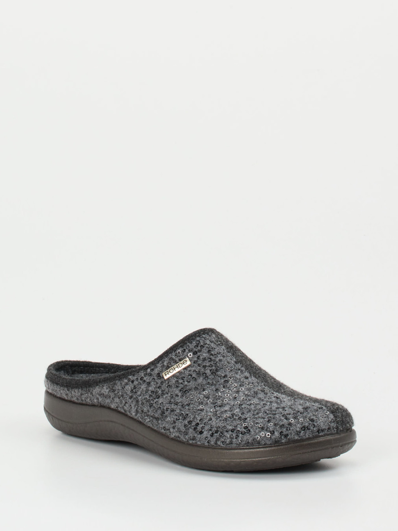 Hausschuh grau 7163409007806