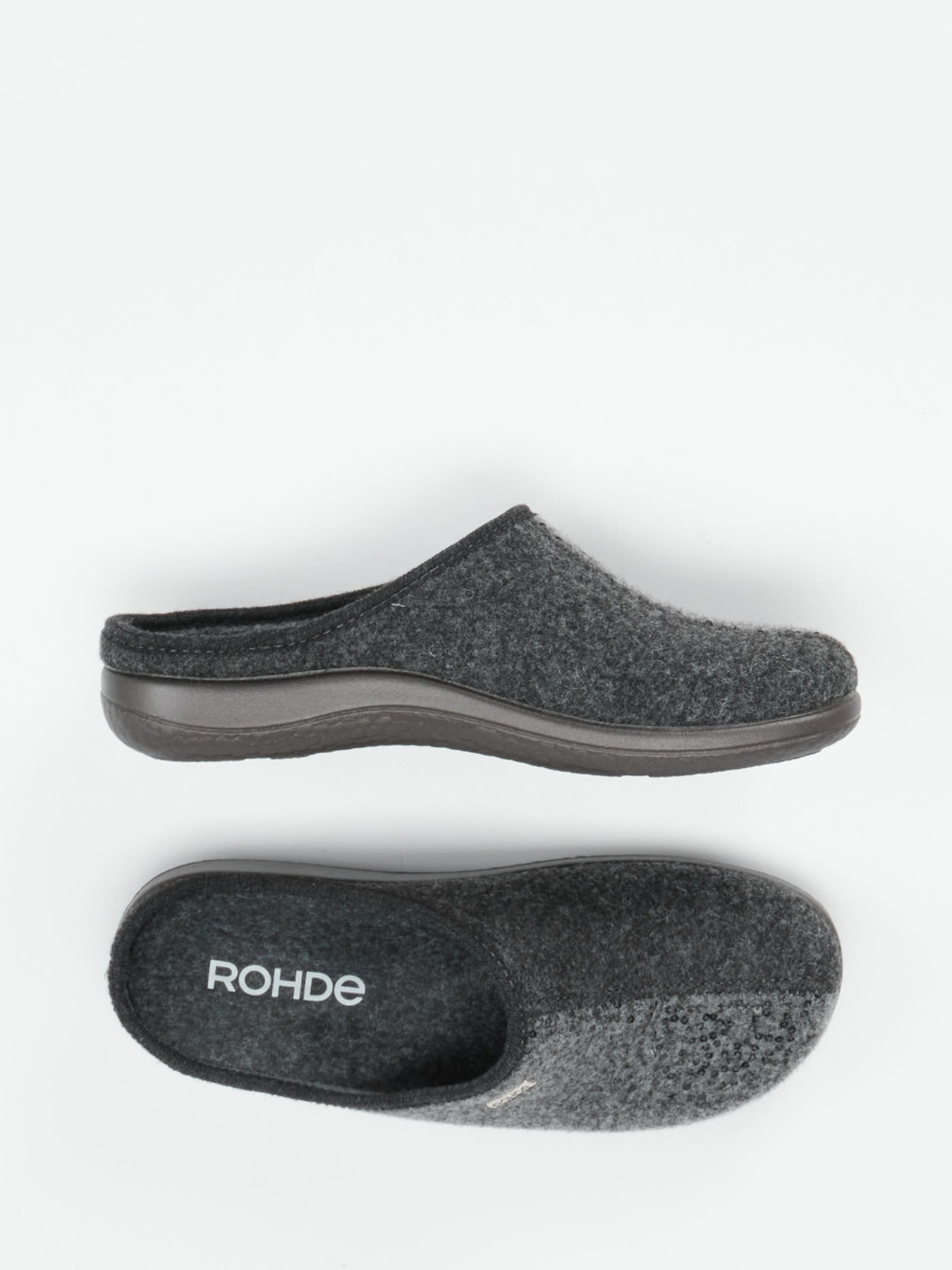 Hausschuh grau 7163409007804
