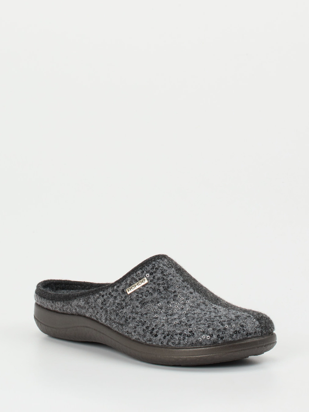 Hausschuh grau 7163409007806