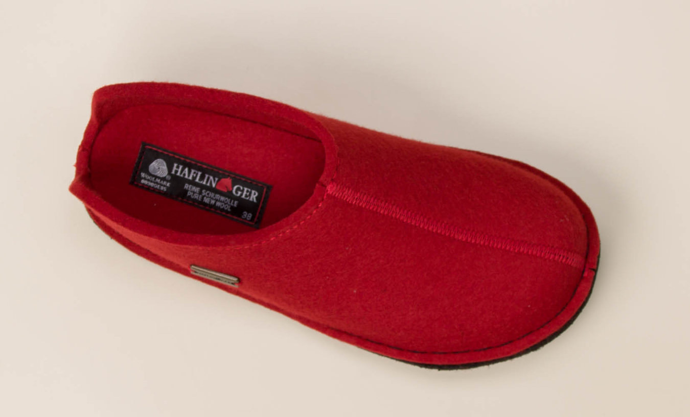 Hausschuh rot 716355901907