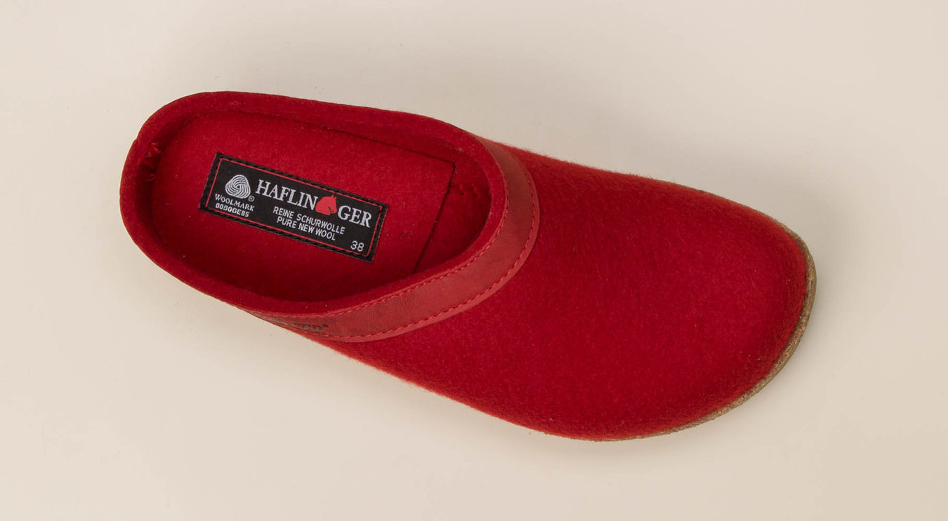 Hausschuh rot 716355900507