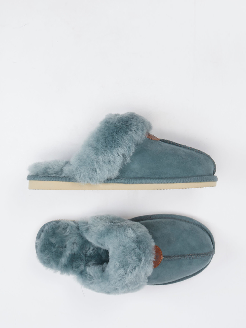 Hausschuh grün 7163639000404