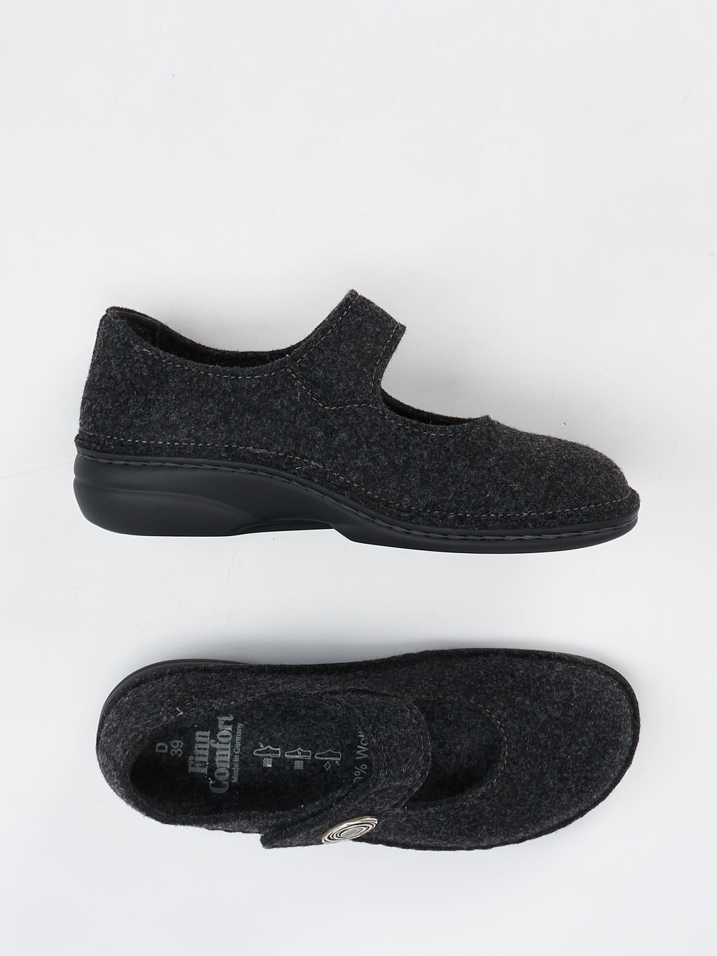 Hausschuh grau 7173409000804