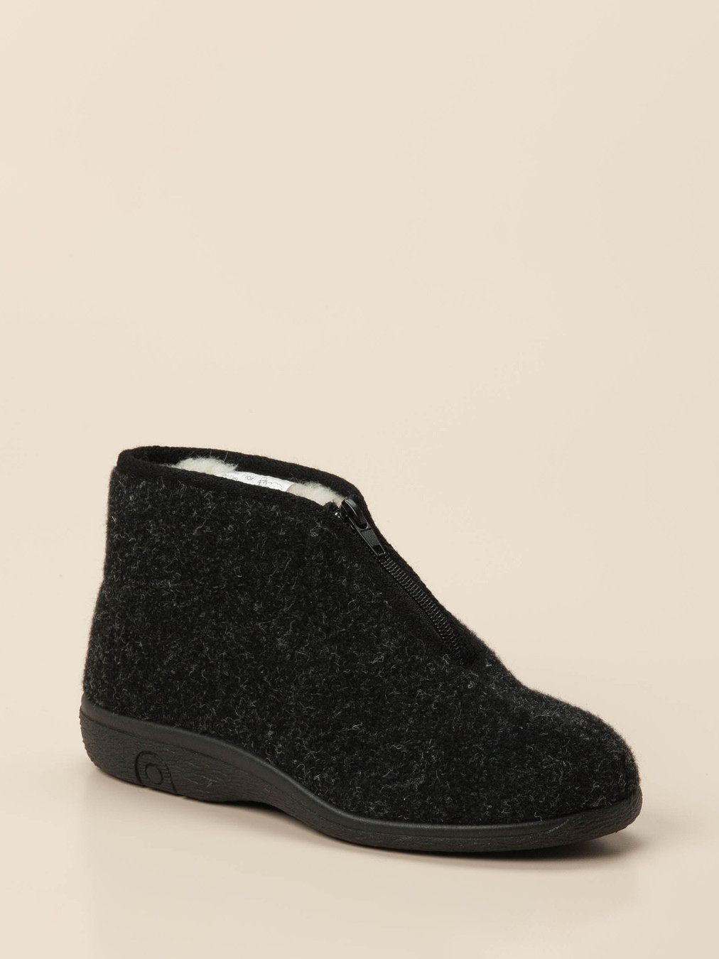 Hausschuh grau 7173409019G06