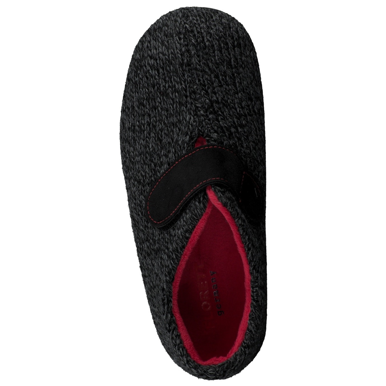 Hausschuh grau 717340901307