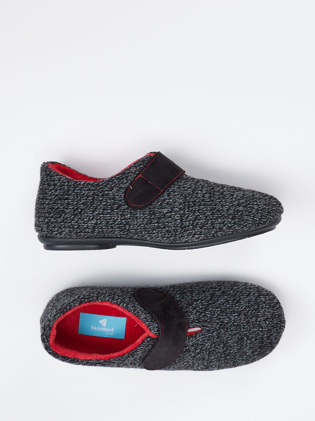 Hausschuh grau 7173409001304