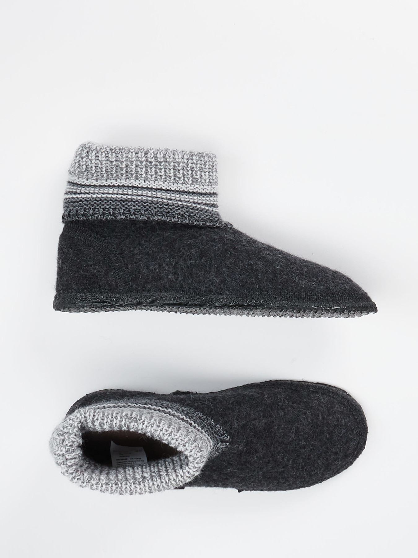 Hausschuh grau 7180409000304