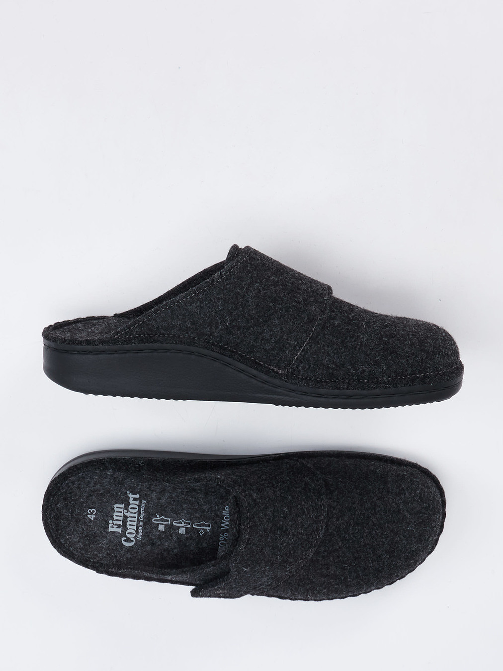 Pantolette TIROL grau 7463409000204