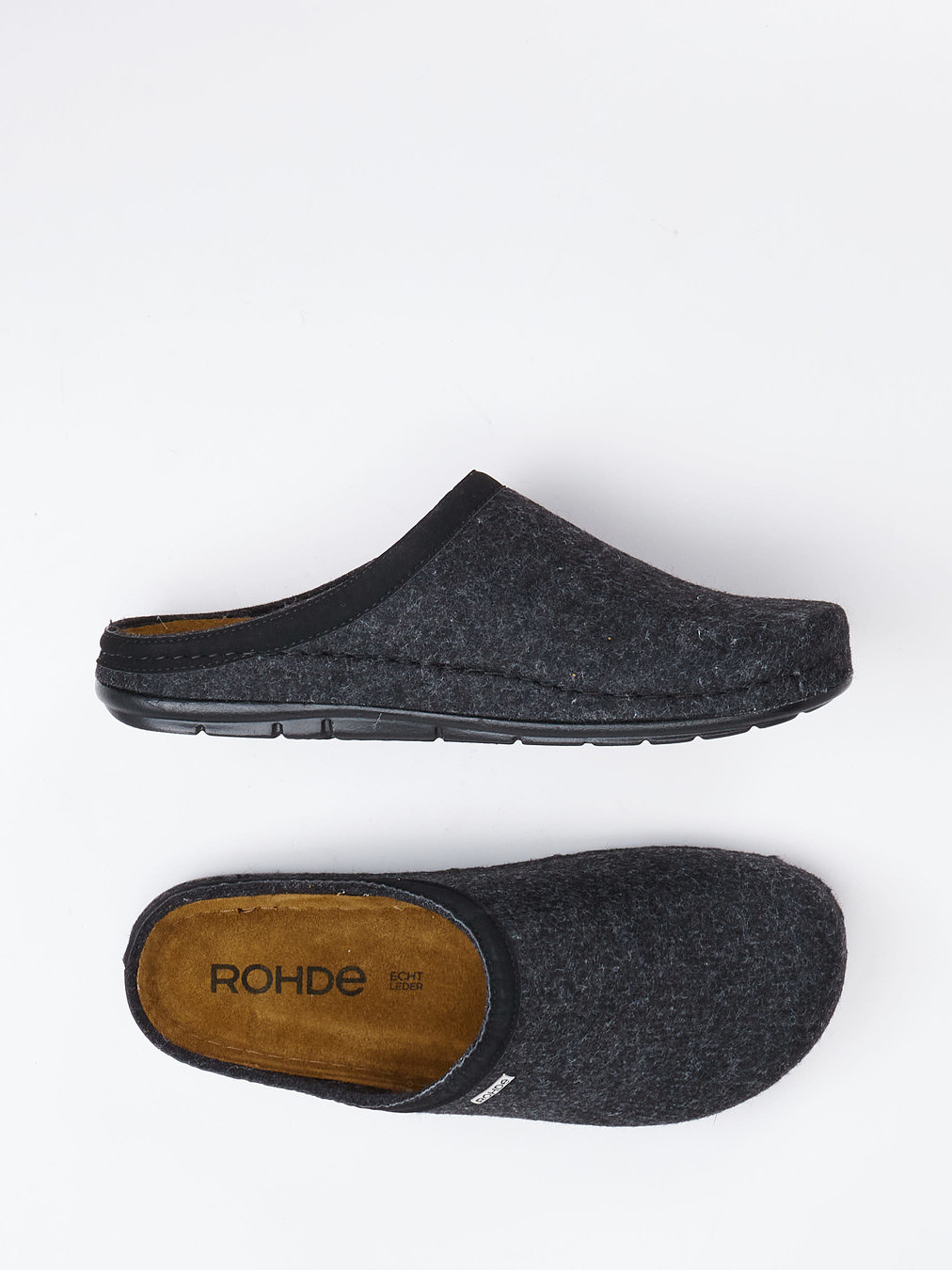 Hausschuh grau 7463409003804