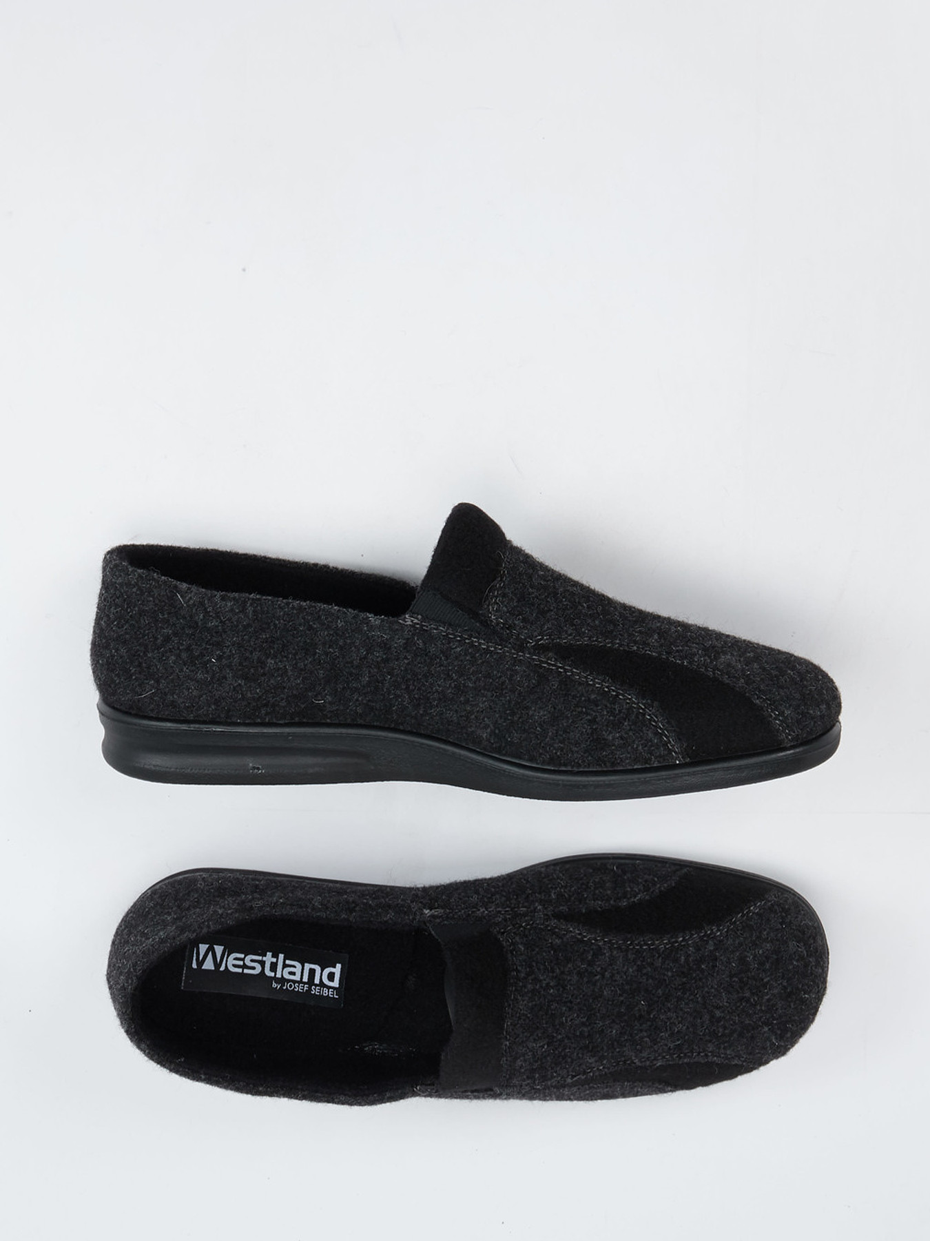 Hausschuh grau 7473409000704