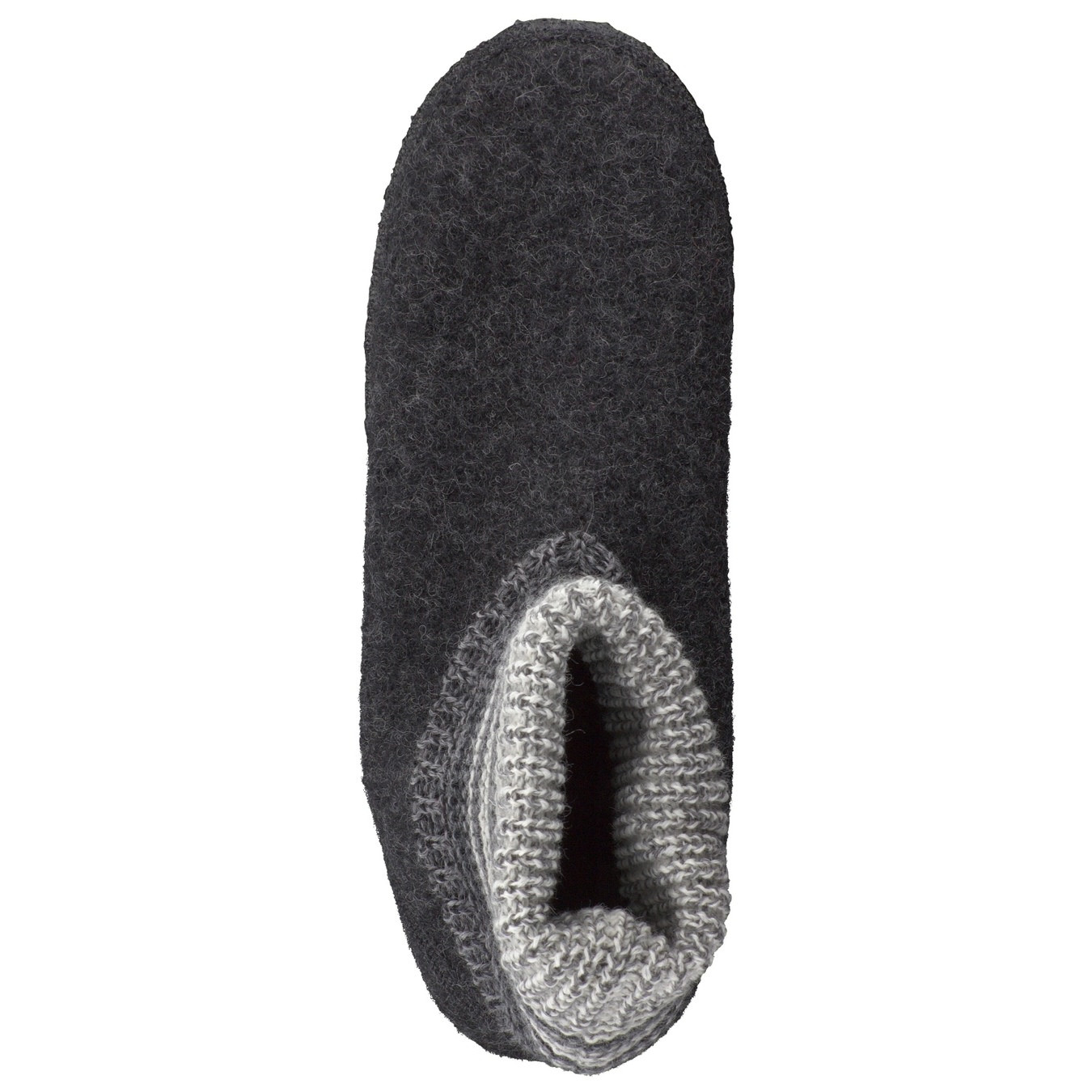 Hausschuh grau 748040900107