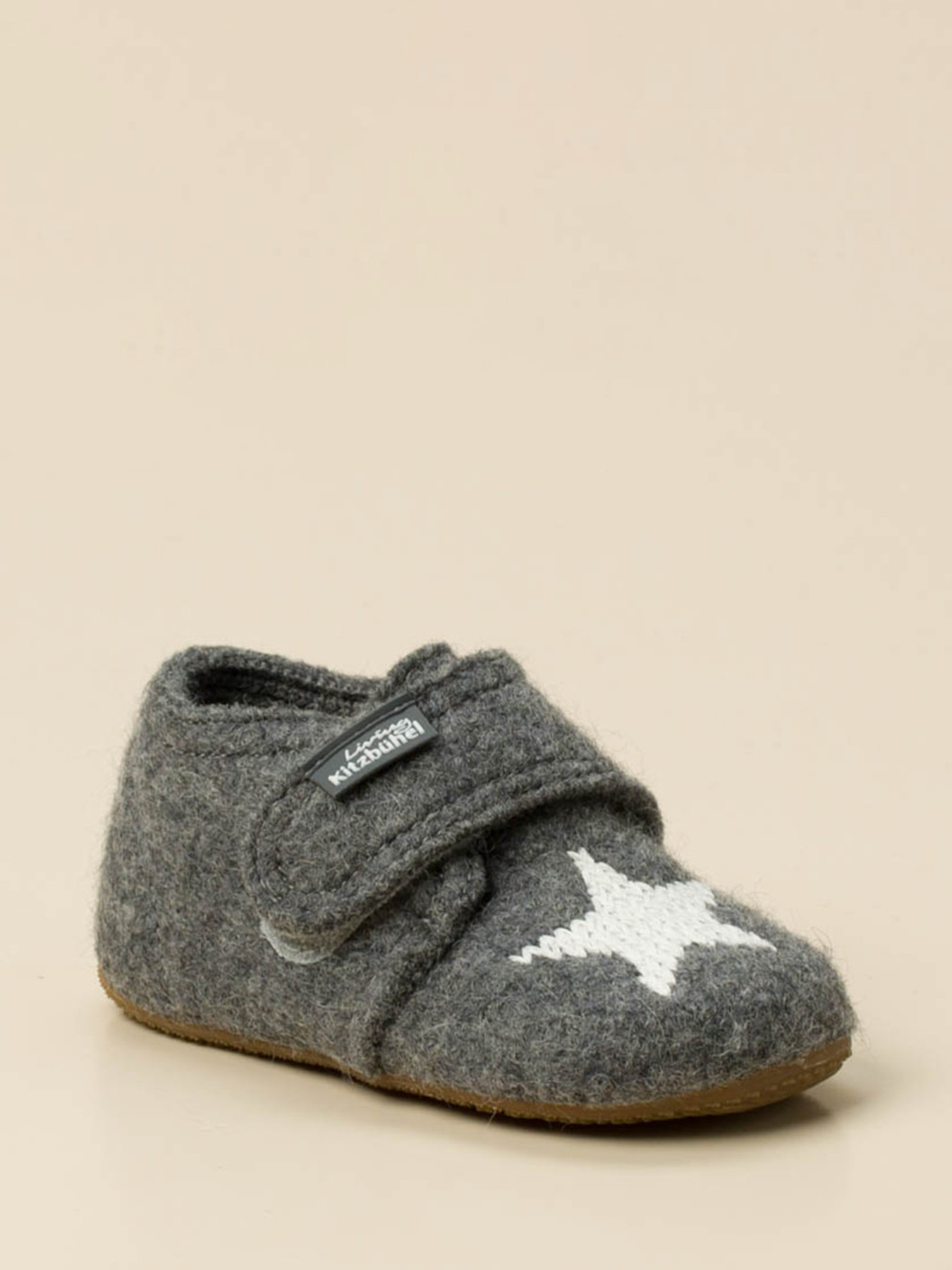 Hausschuh grau 757240900106