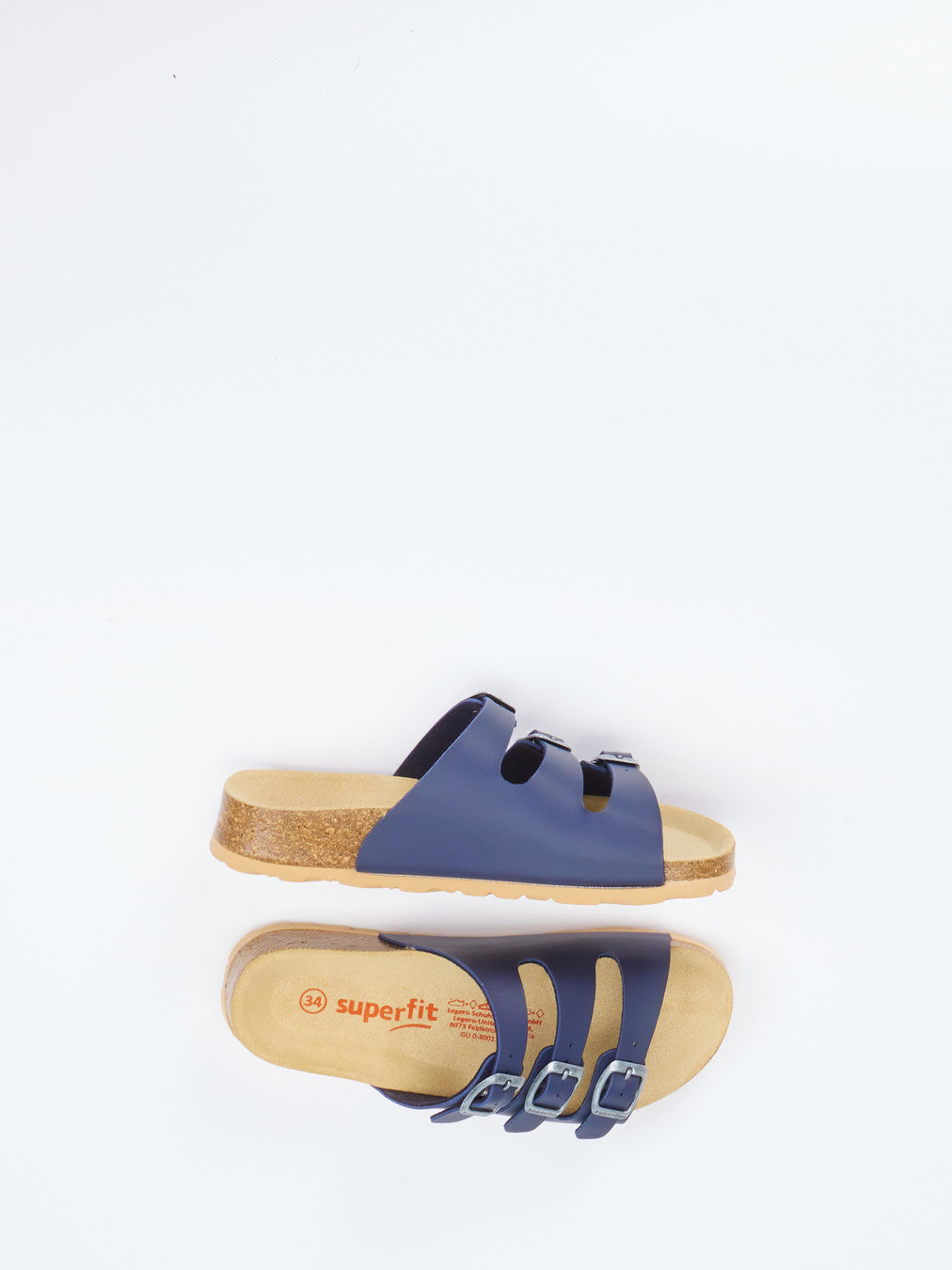Pantolette blau 7600109000604