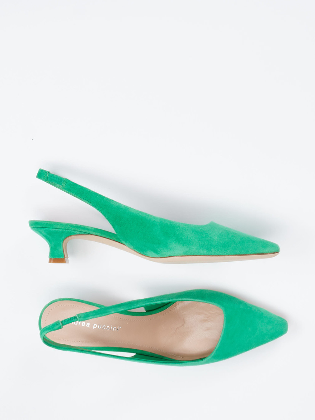 Slingpumps grün 1302659000104