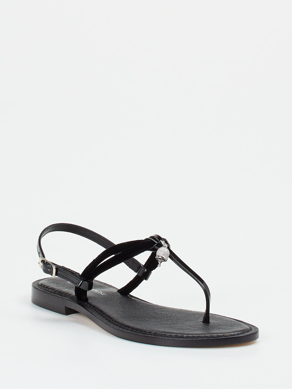 Sandalette schwarz 1260009002306