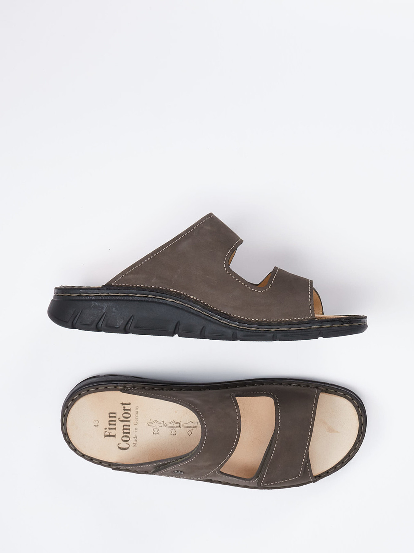 Pantolette grau 4110409001004