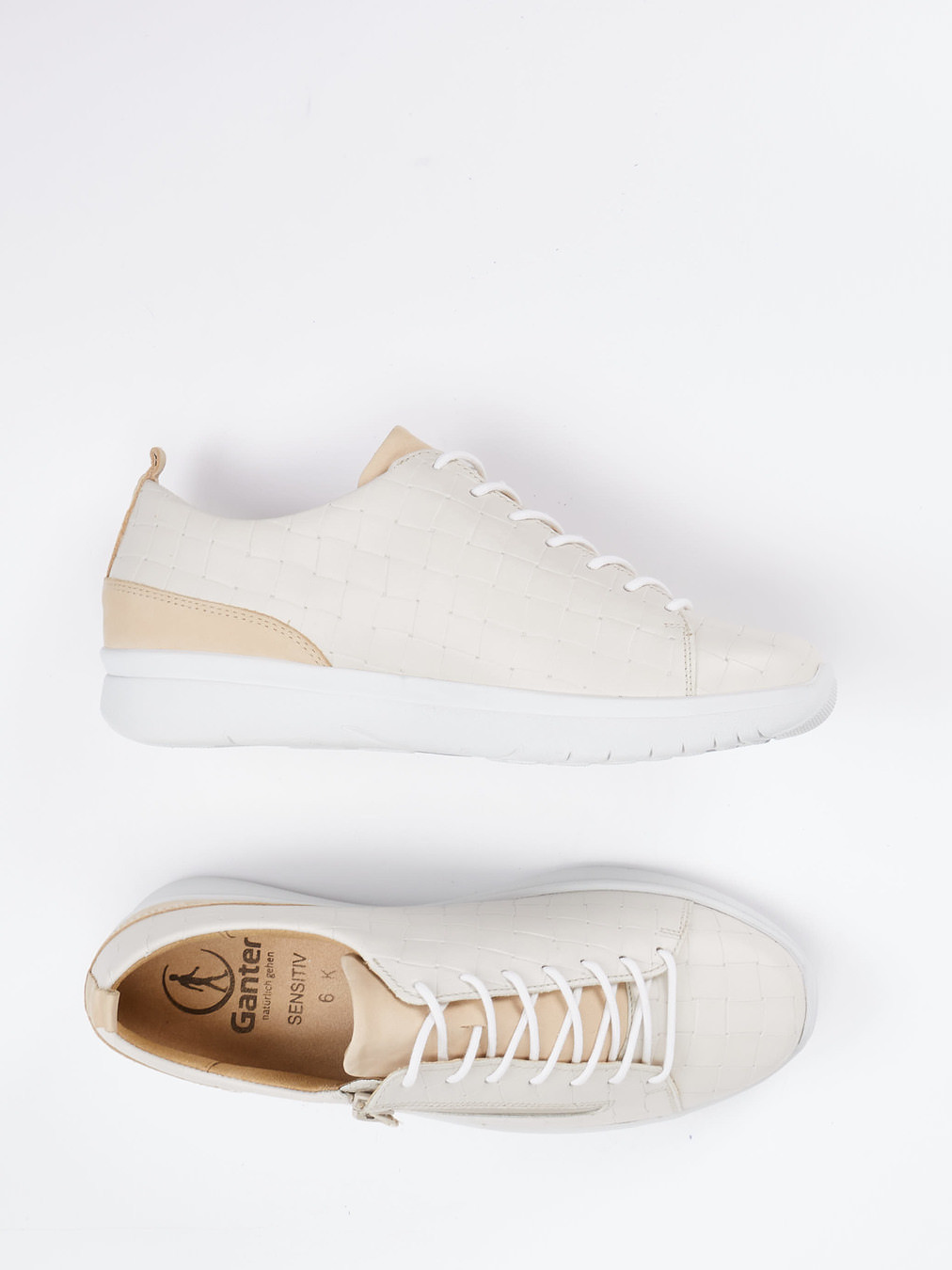 Schnürschuh beige 2651399002404