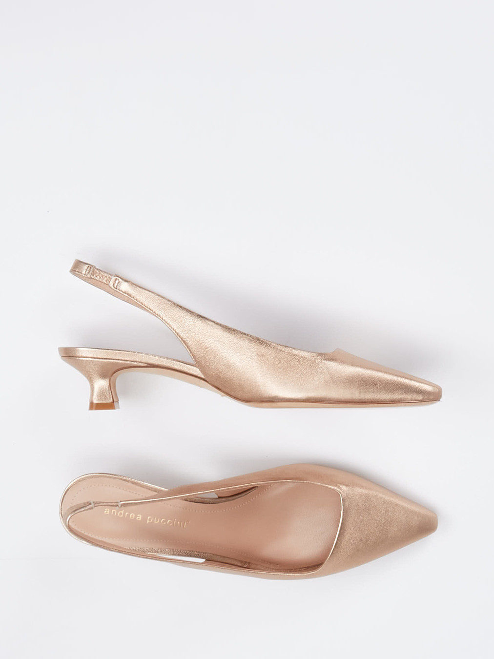 Slingpumps gold 1302889000104
