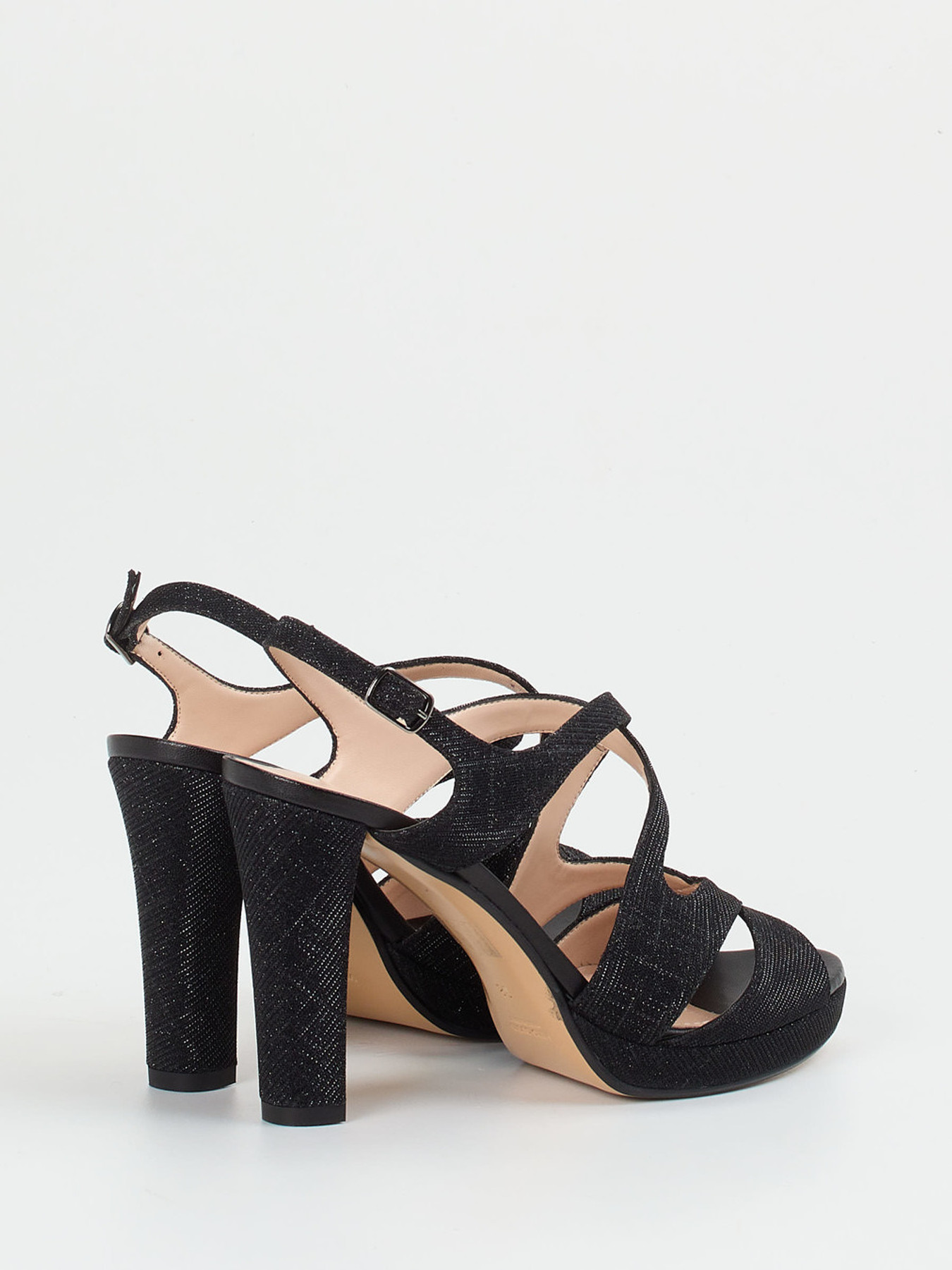 Plateau-Sandalette schwarz 1249009001703