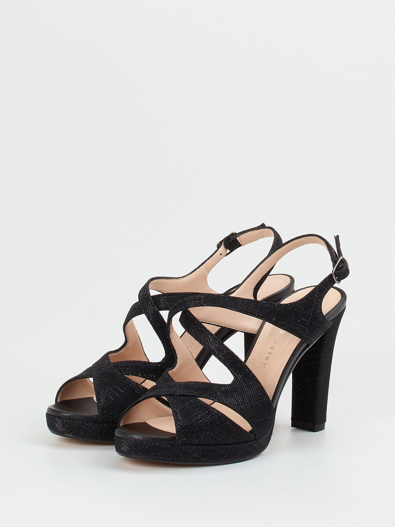 Plateau-Sandalette schwarz 1249009001702