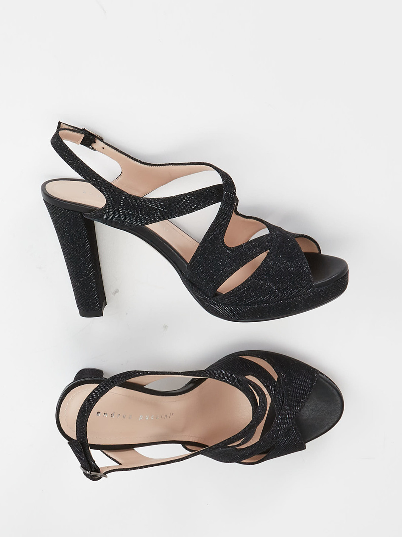 Plateau-Sandalette schwarz 1249009001704