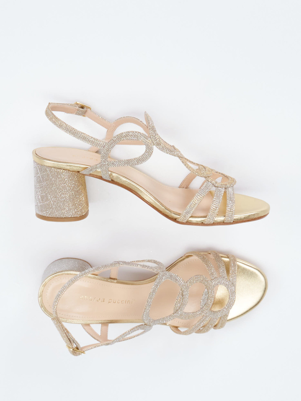 Sandalette gold 1227889000204