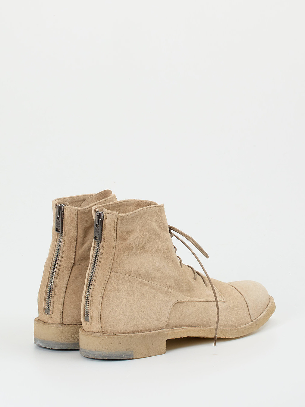 Schnürstiefelette beige 1703399000103