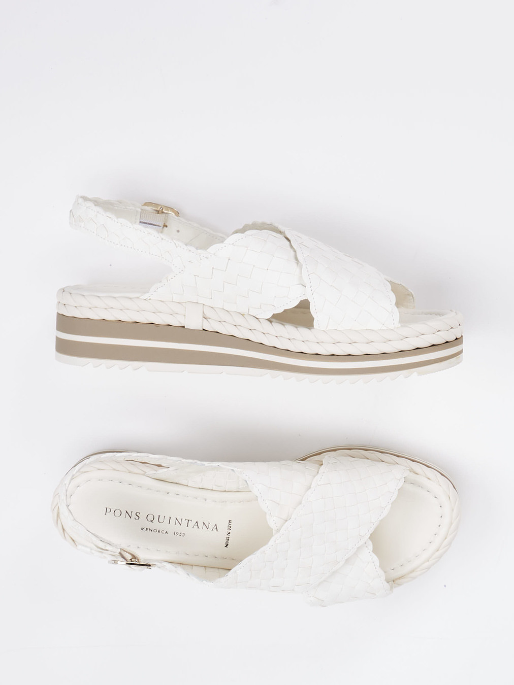 Keilsandalette beige 1253379000104