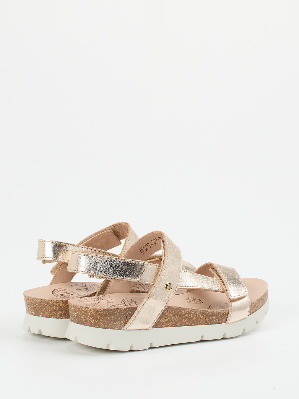 Keilsandalette Selma Shine B1 gold 1255889000603