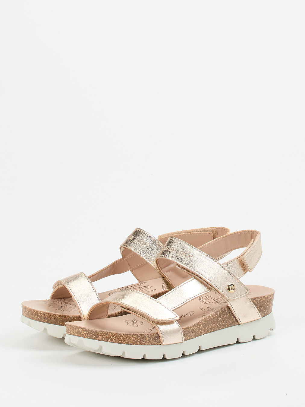Keilsandalette Selma Shine B1 gold 1255889000602