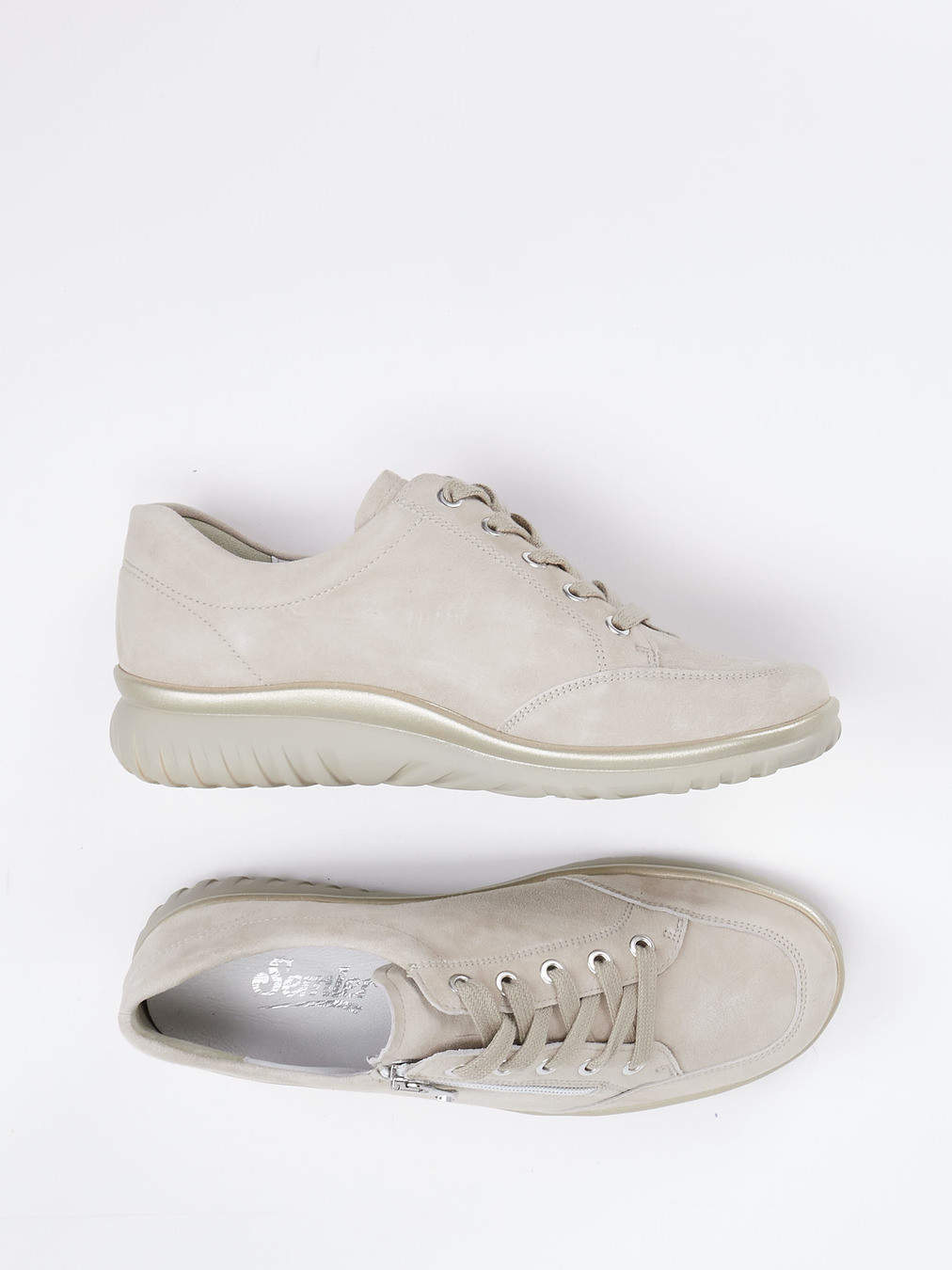 Schnürschuh beige 2651359002304